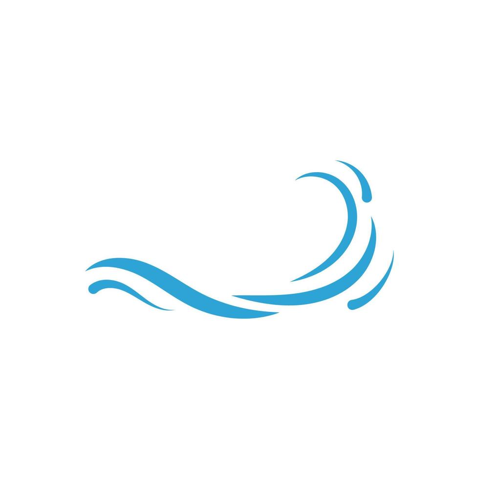 Golf strand logo ontwerp vector illustratie sjabloon
