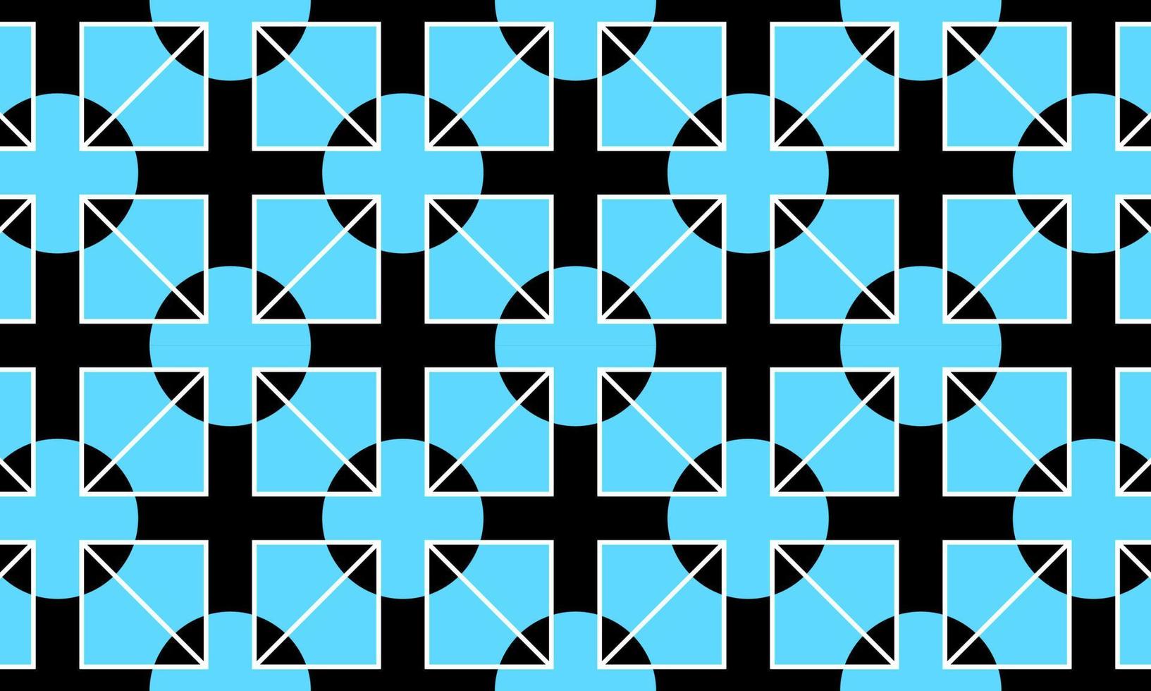 blauw abstract achtergrond met naadloos en meetkundig patroon. vlak stijl voorraad vector. vector