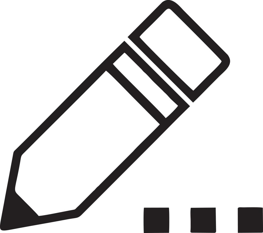 schrijven pen icoon symbool in wit achtergrond. illustratie van de teken potlood symbool vector afbeelding. eps 10.