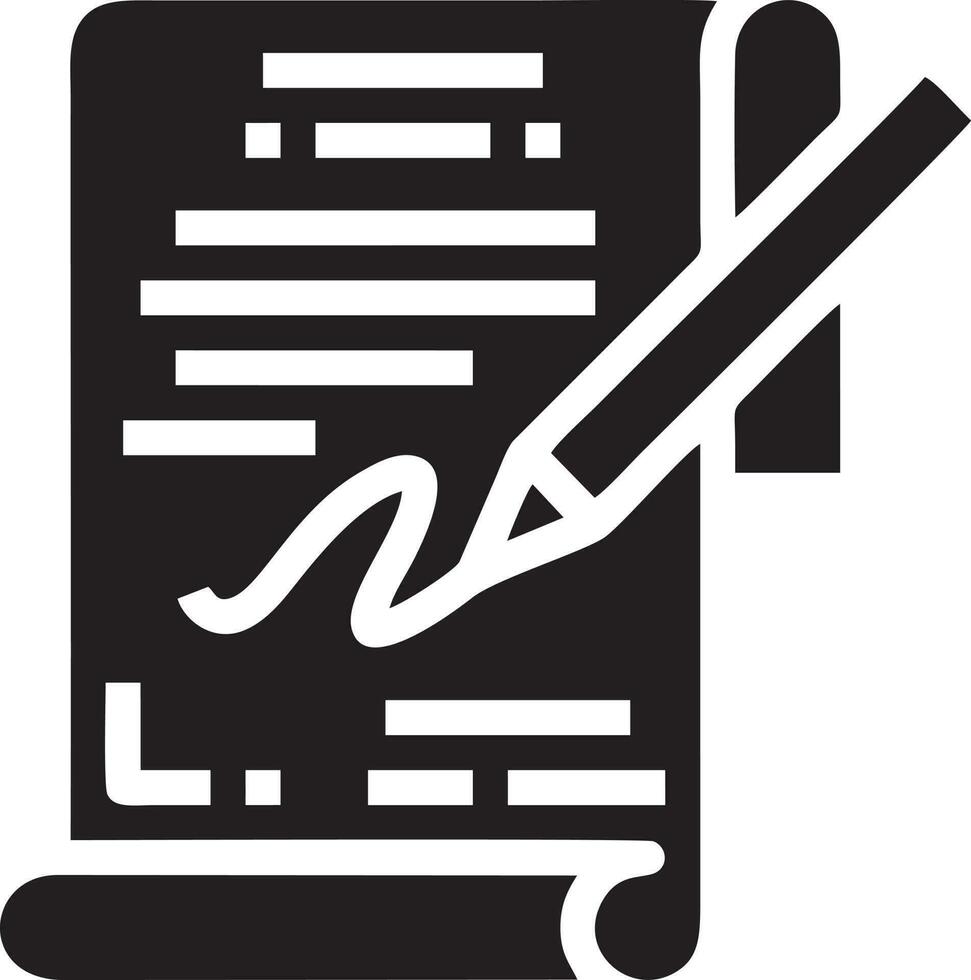 schrijven pen icoon symbool in wit achtergrond. illustratie van de teken potlood symbool vector afbeelding. eps 10.