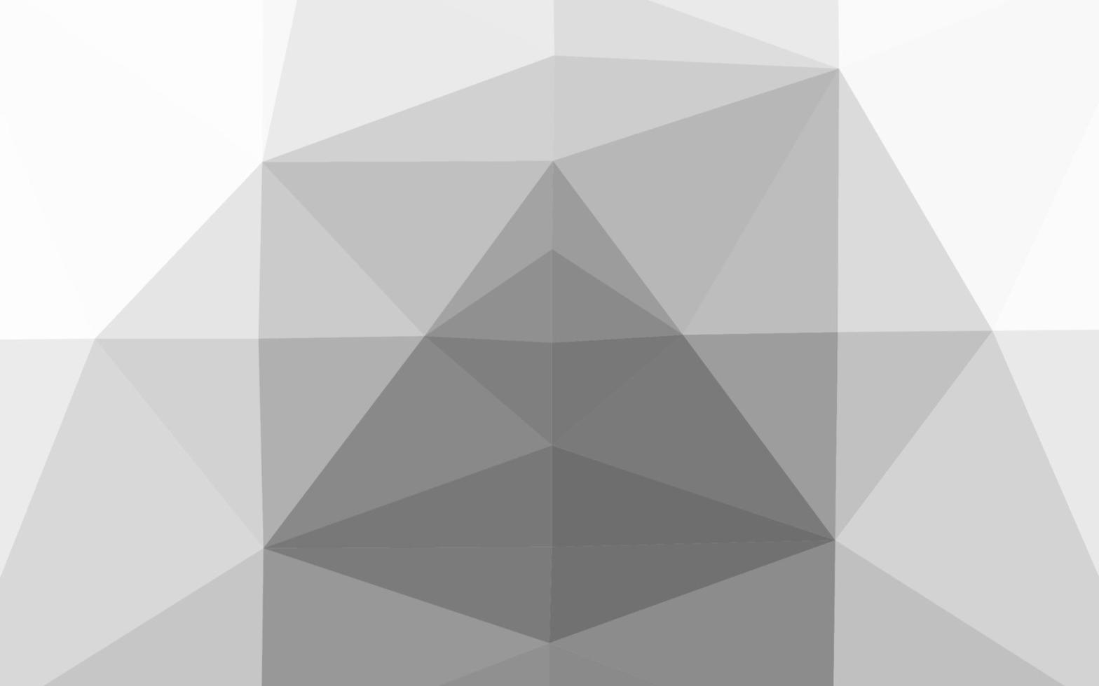 licht zilver, grijs vector wazig driehoek sjabloon.