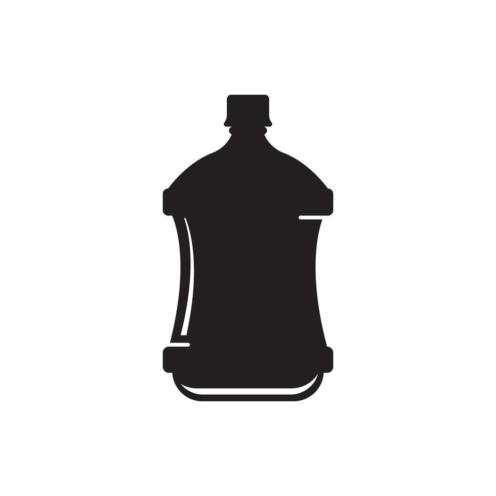 drinken fles pictogram, illustratie ontwerp sjabloon. vector