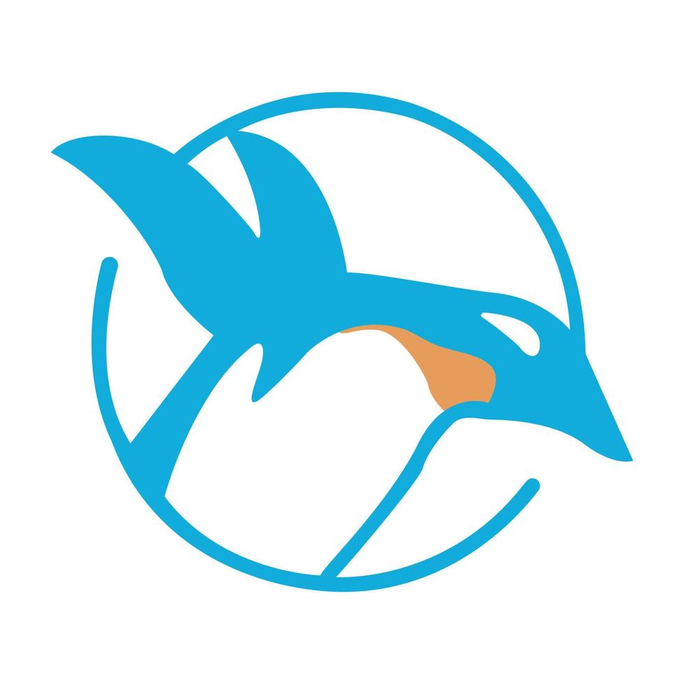 pinguïn pictogram ontwerp vector