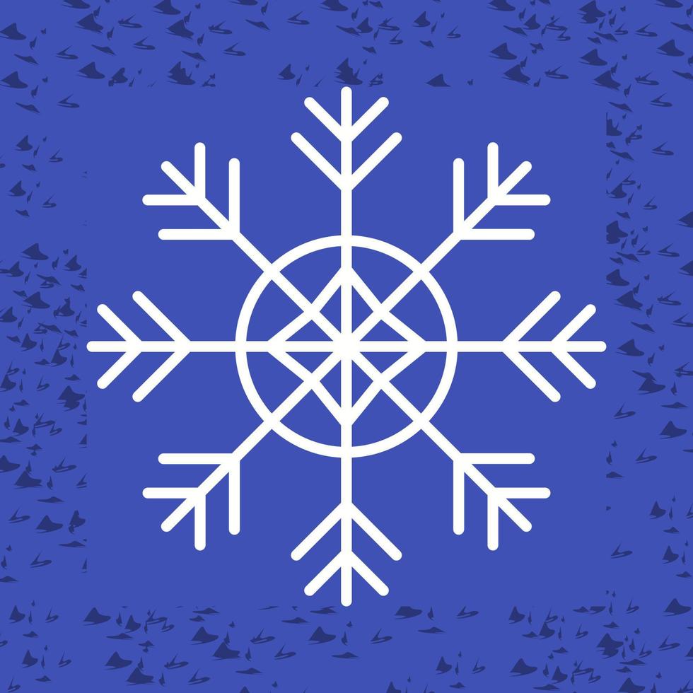 sneeuwvlok vector pictogram