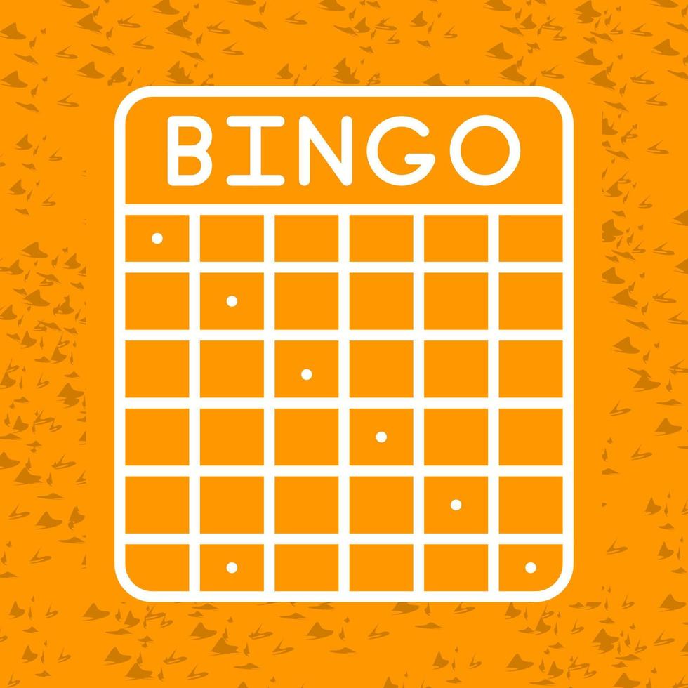 bingo vector icoon