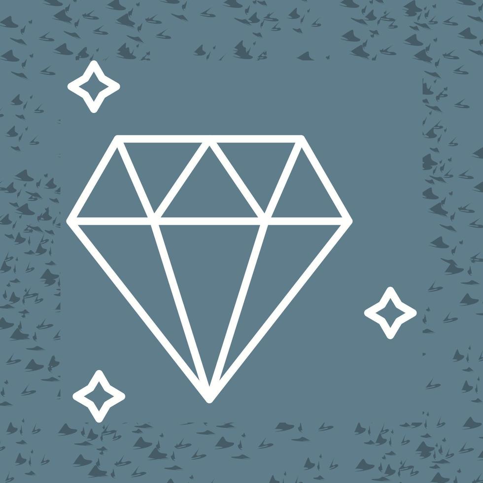 diamant vector pictogram