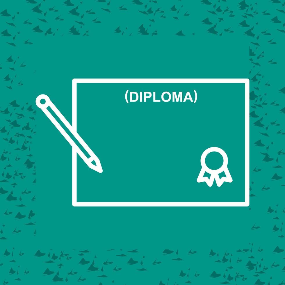 diploma vector pictogram