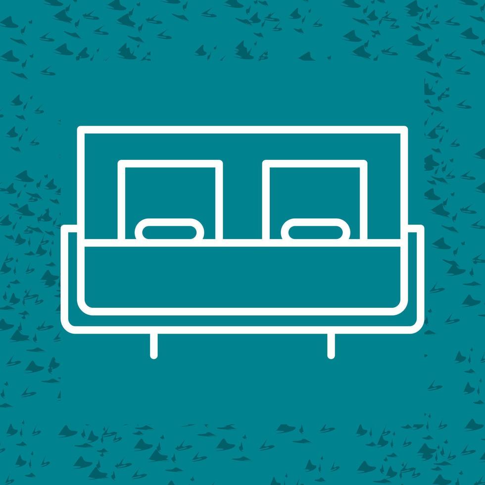 bed vector icoon