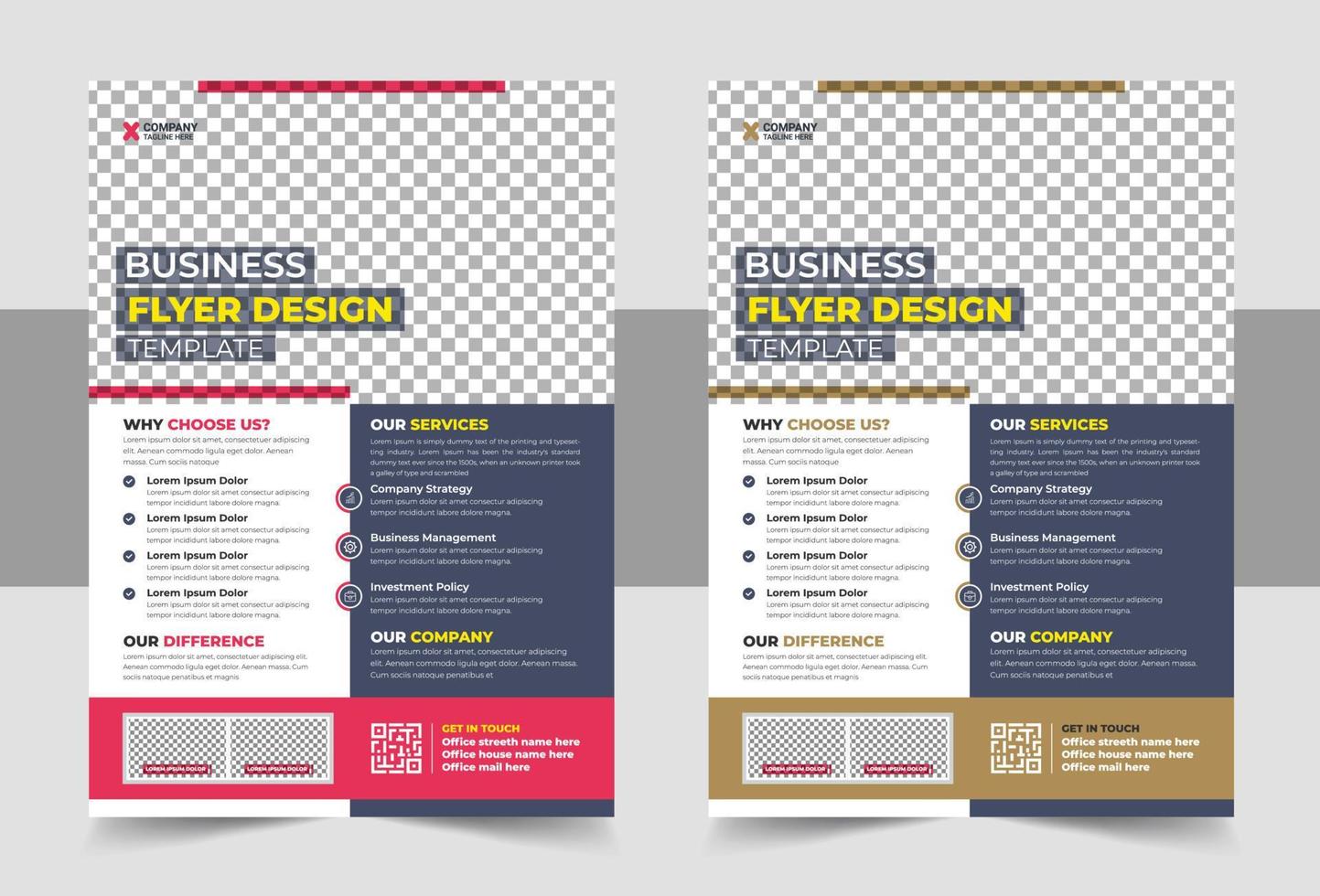 zakelijke flyer poster pamflet brochure cover ontwerp lay-out achtergrond vector