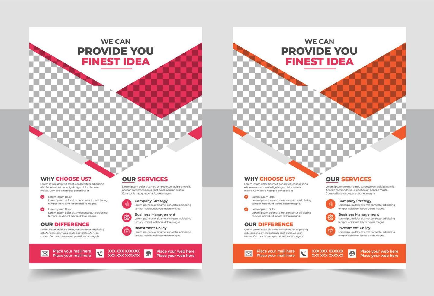 corporate business flyer poster pamflet brochure cover ontwerp lay-out achtergrond, twee kleuren schema, vector sjabloon in a4-formaat - vector