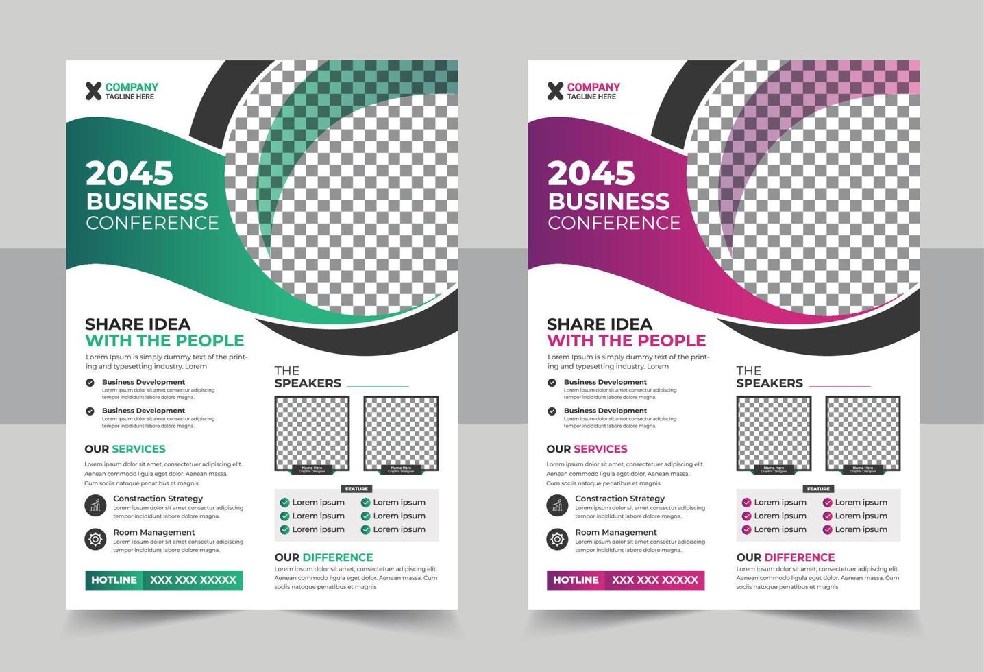 bedrijf folder poster brochure brochure Hoes ontwerp lay-out achtergrond, twee kleuren schema, vector sjabloon