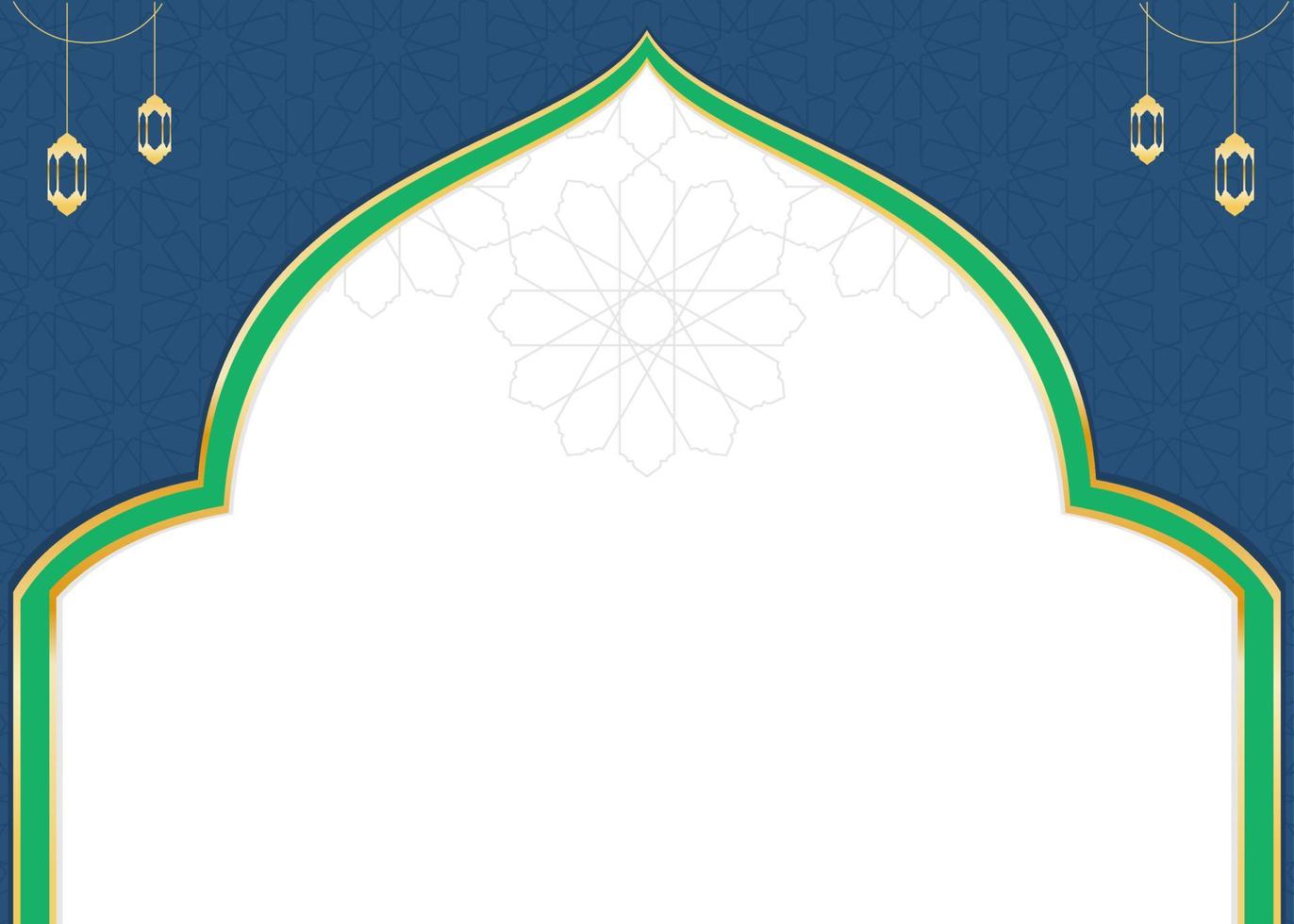 Ramadan en eid al fitr achtergrond vector