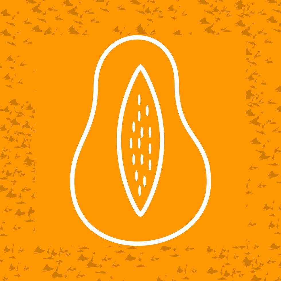 papaja vector icoon