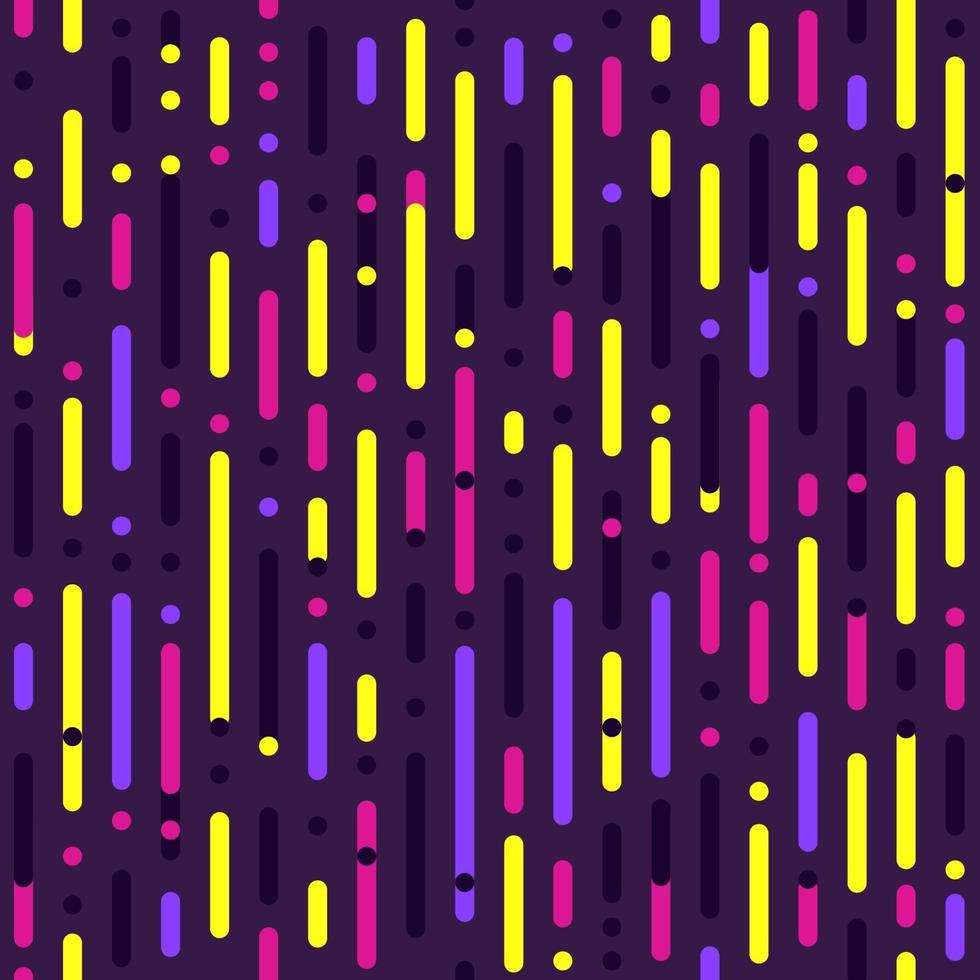 abstract naadloos patroon van verschillende kleurenlijnen. vector