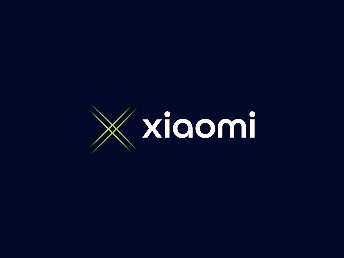 X modern brief logo vector