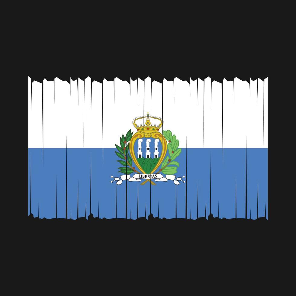 san marino vlag vector illustratie