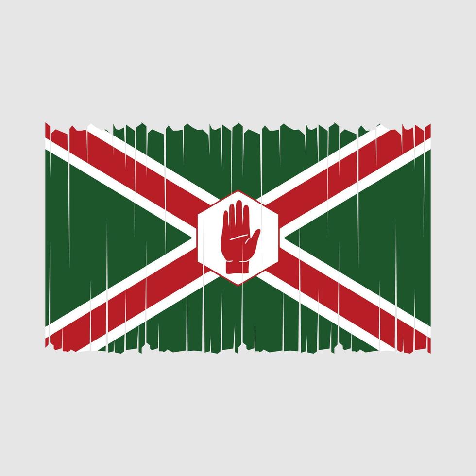 noordelijk Ierland vlag vector illustratie