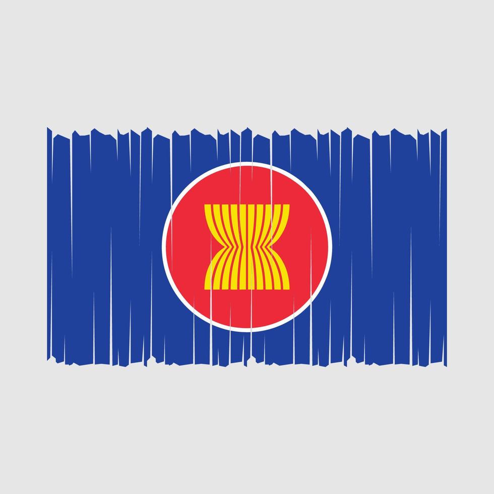 asean vlag vector illustratie