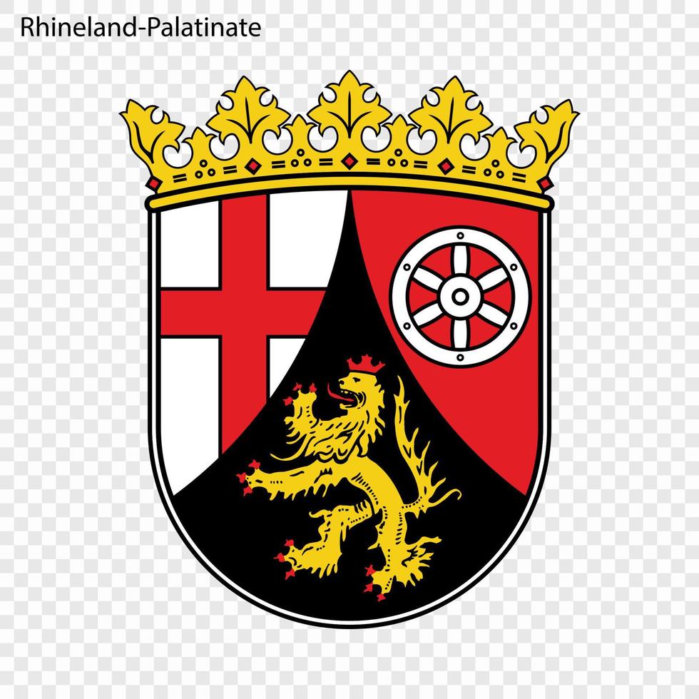 embleem van sleeswijk-holstein, provincie van Duitsland vector