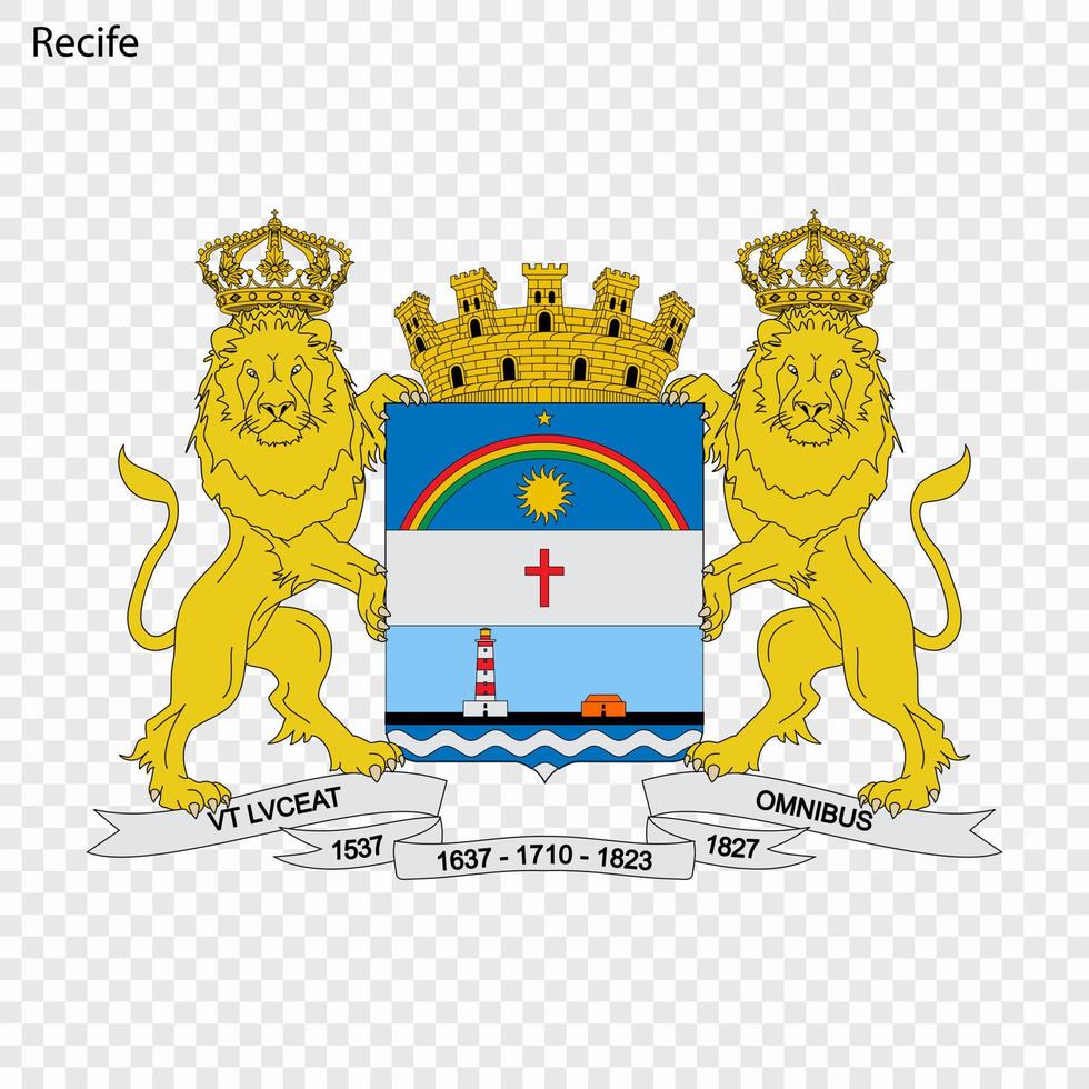 embleem van recife vector