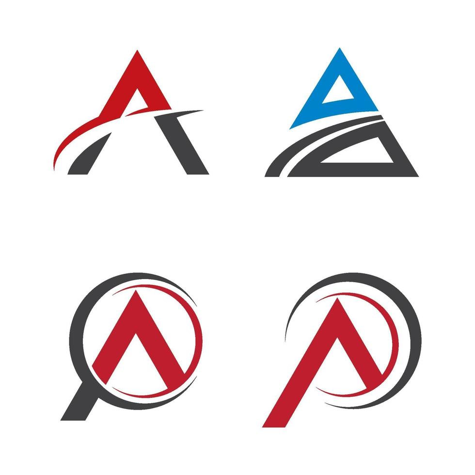 letter a logo afbeeldingen vector