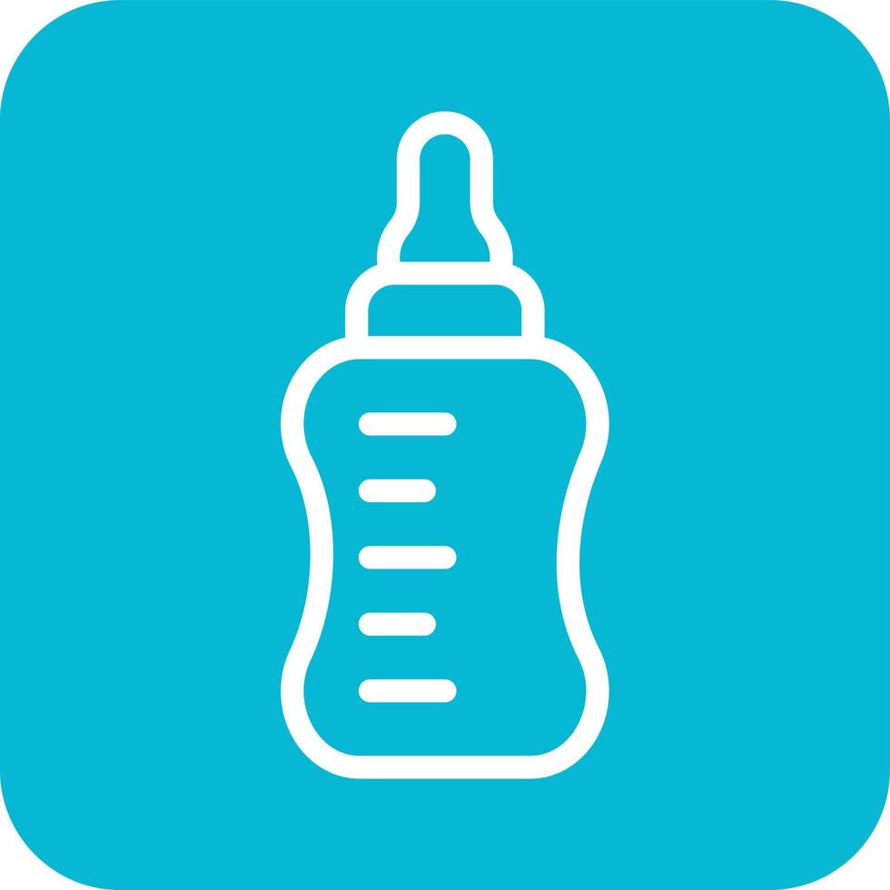 baby fles vector pictogram ontwerp illustratie