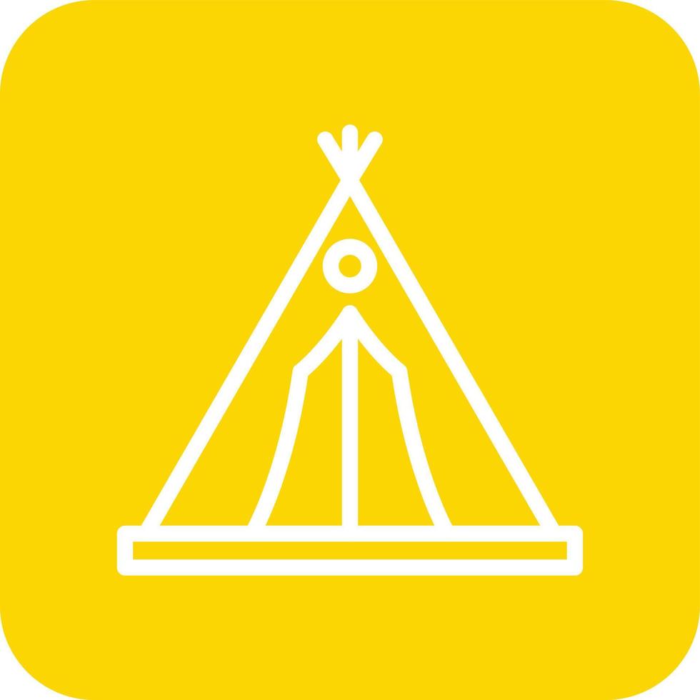 camping tent vector pictogram ontwerp illustratie