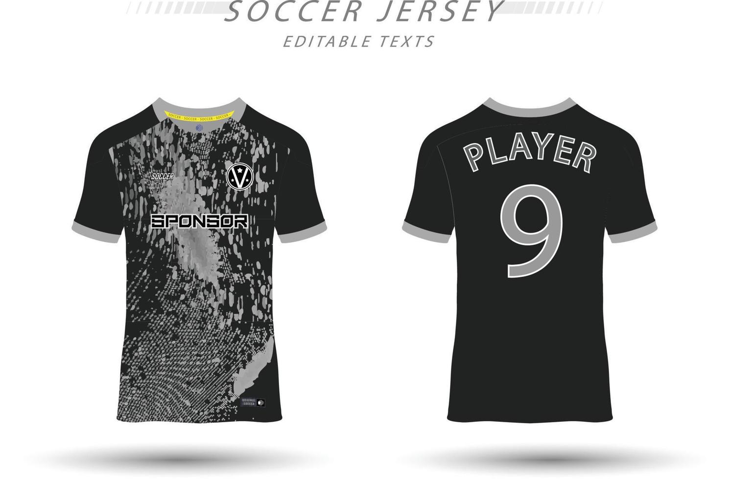 het beste vector voetbal Jersey sjabloon sport t overhemd ontwerp