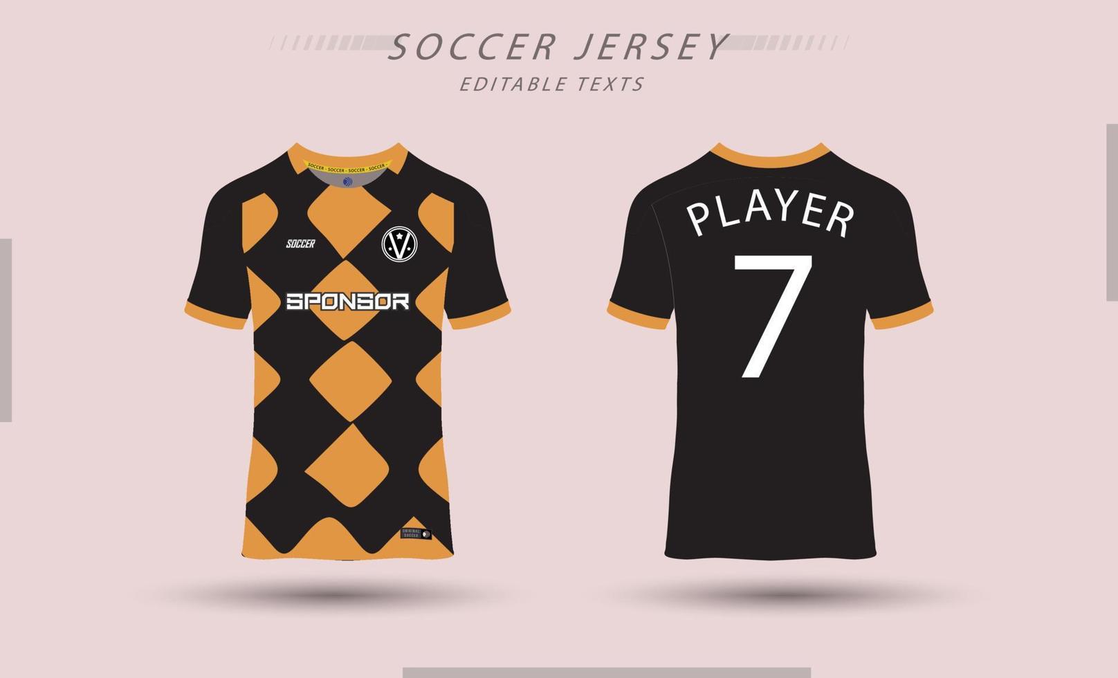 het beste vector voetbal Jersey sjabloon sport t overhemd ontwerp