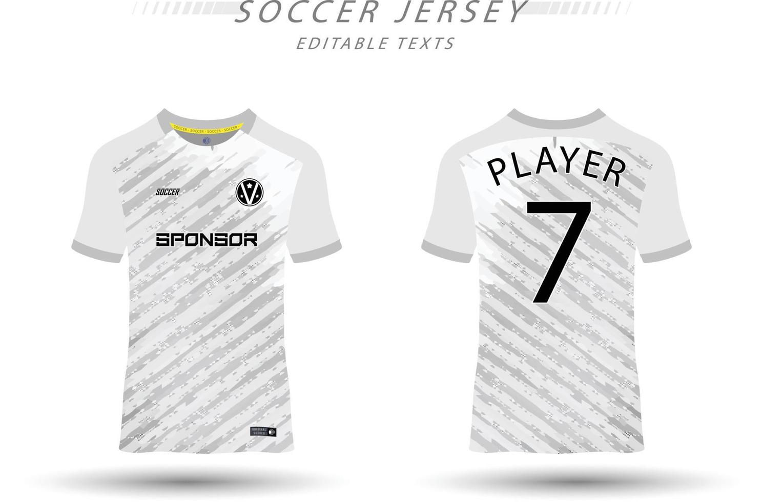 het beste vector voetbal Jersey sjabloon sport t overhemd ontwerp