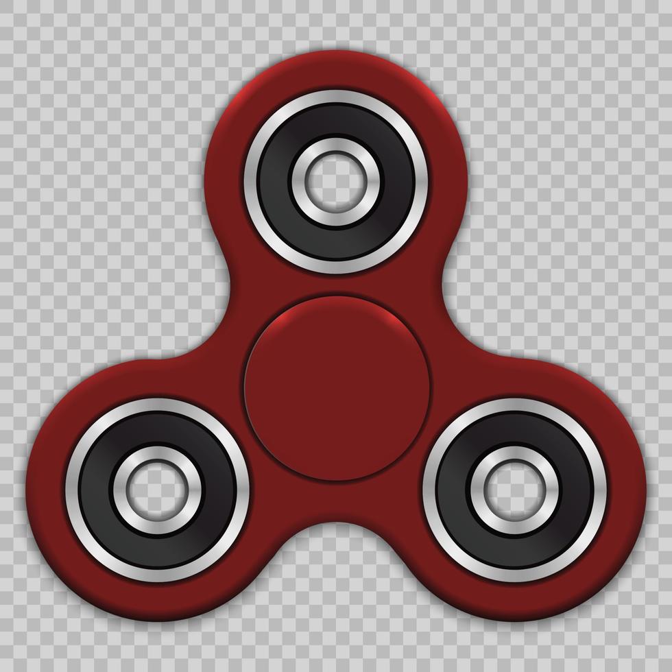 hand- spinner friemelen vector illustratie