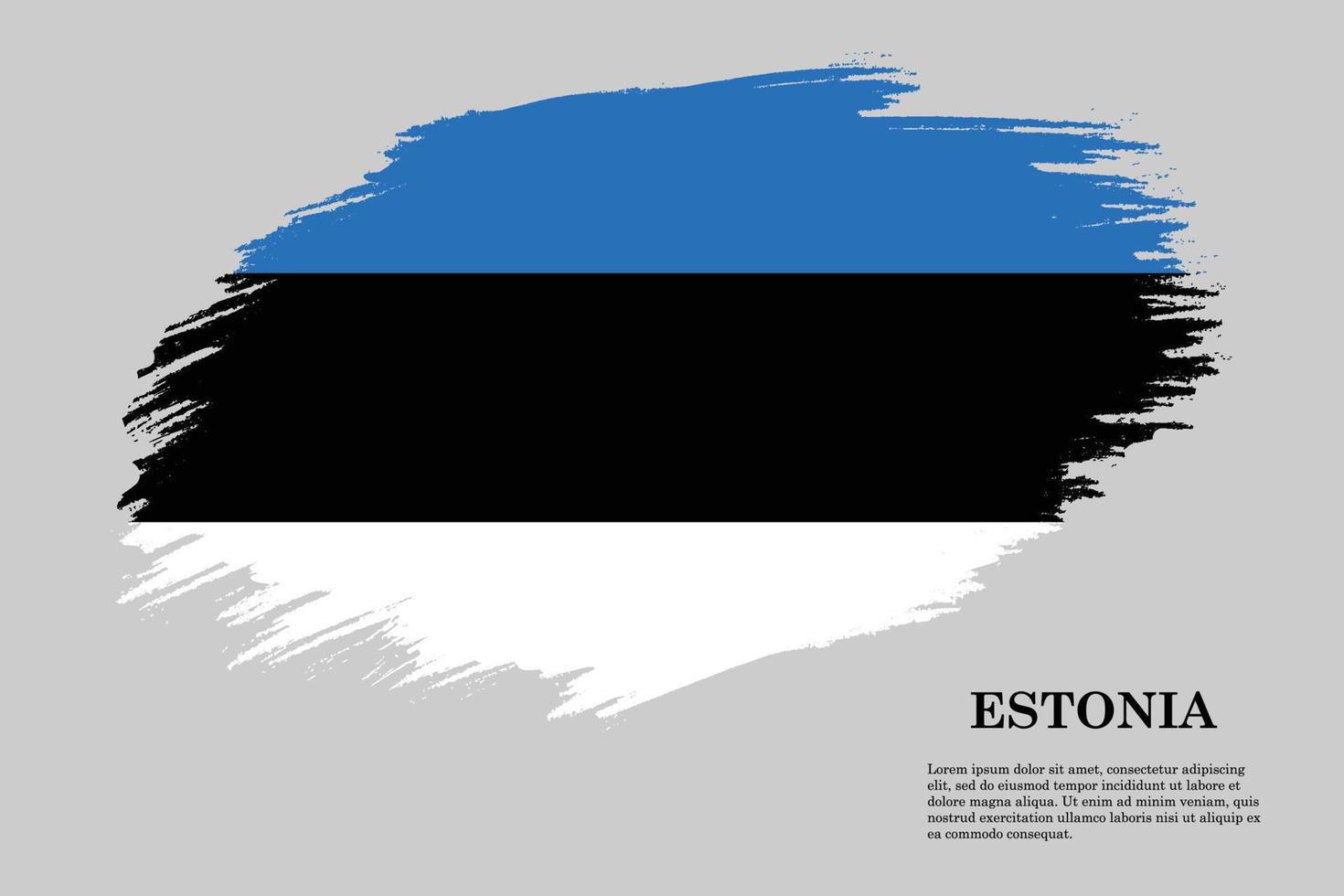 borstel beroerte vlag . vector illustratie