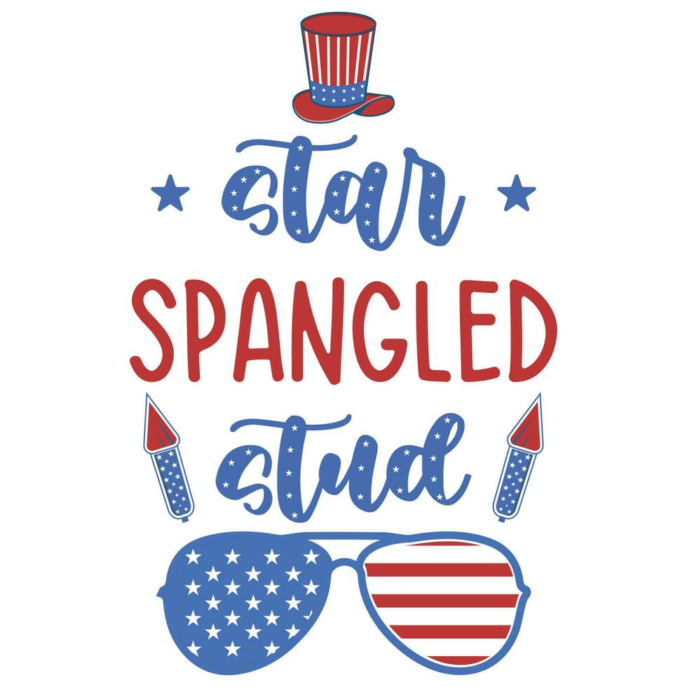 patriottisch 4e van juli Amerikaans onafhankelijk gedenkteken dag typografisch t-shirt ontwerp vector