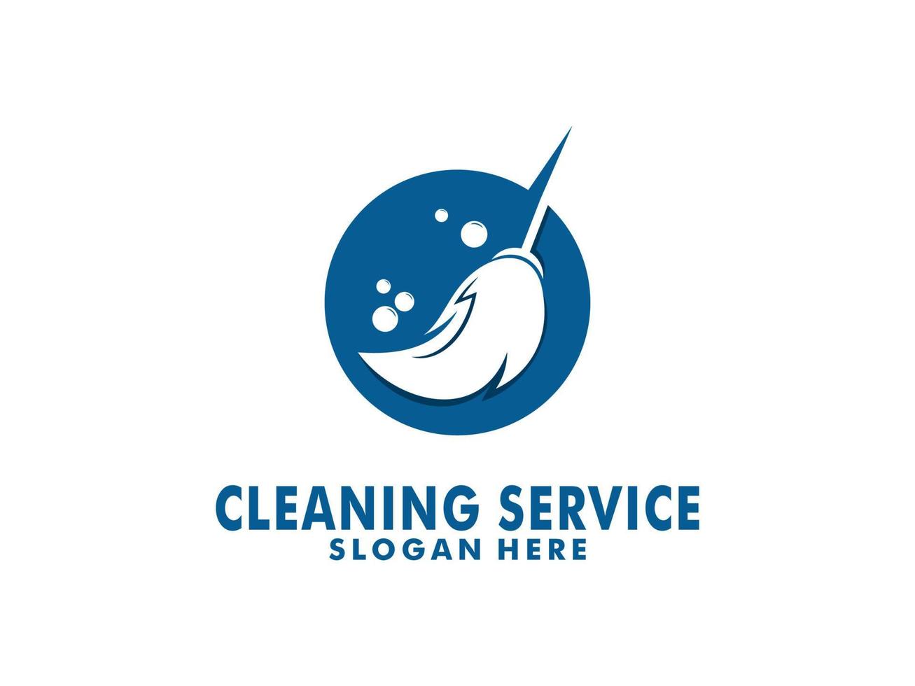 schoonmaak onderhoud logo vector ontwerp inspiratie