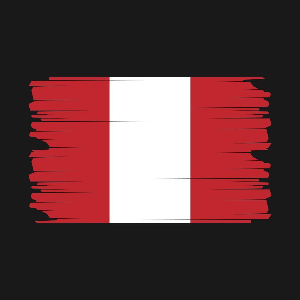 Peru vlag illustratie vector