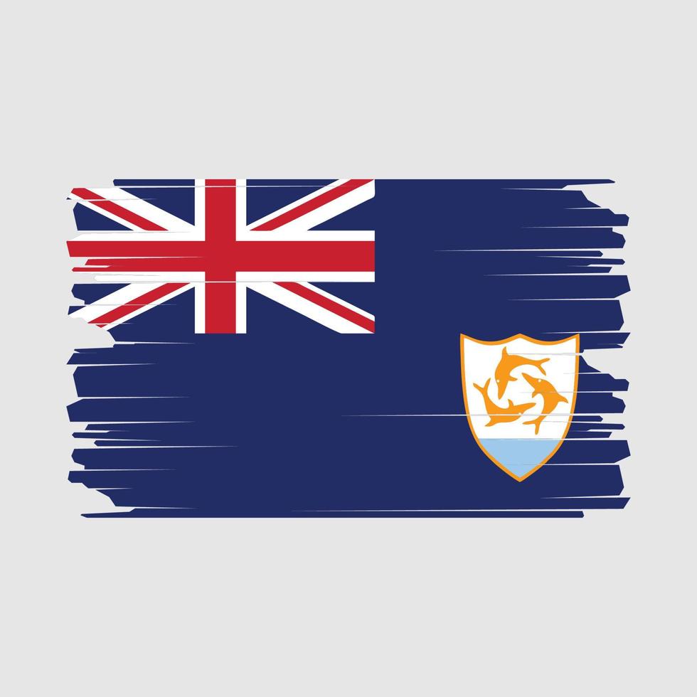 Anguilla vlag illustratie vector