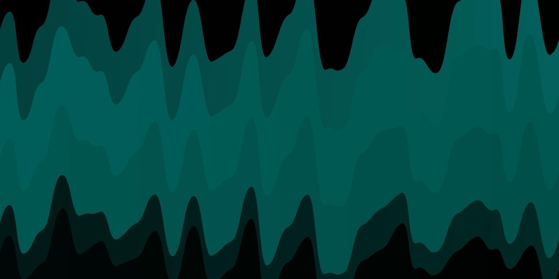 donkergroene vectorlay-out met cirkelboog. vector