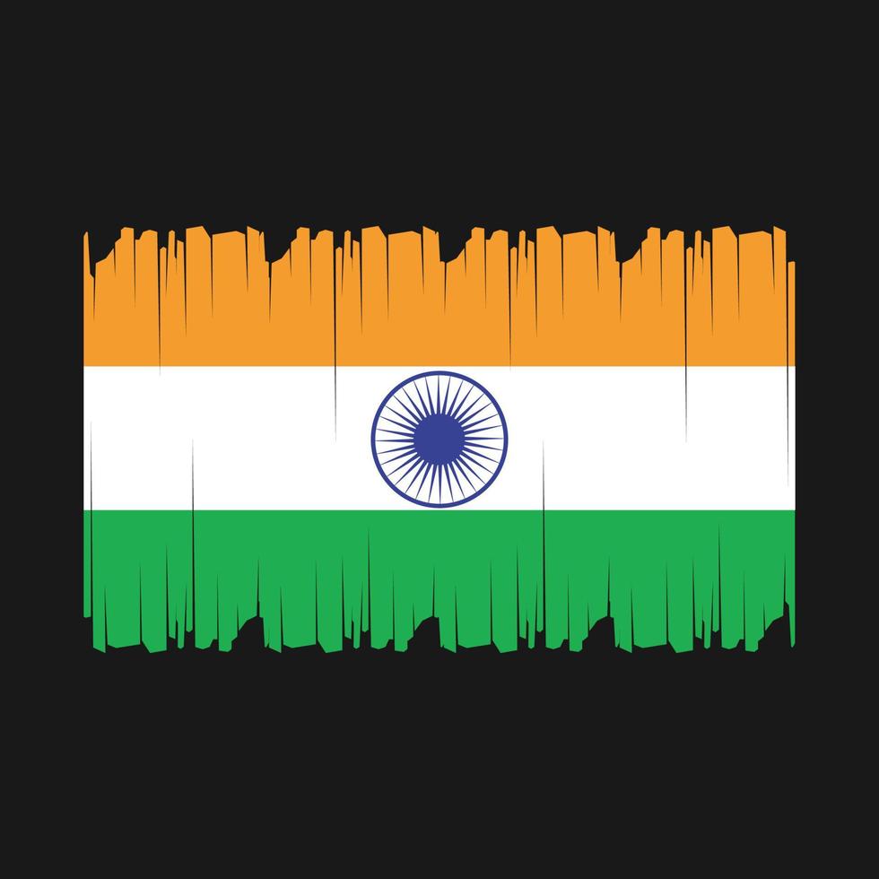 Indië vlag vector illustratie