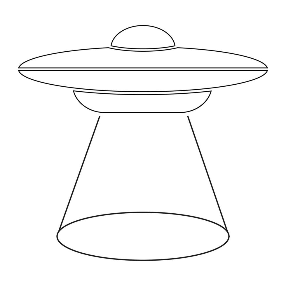 ufo icoon vector