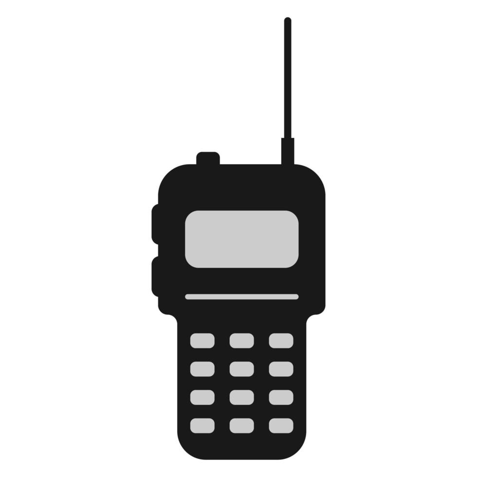 walkie talkie icoon vector