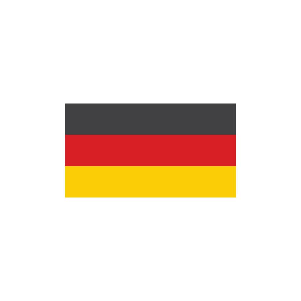 Duitsland vlag vector illustratie ontwerp