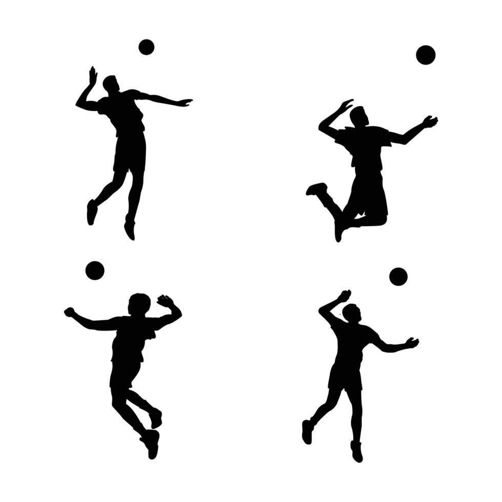 volleybal icoon vector