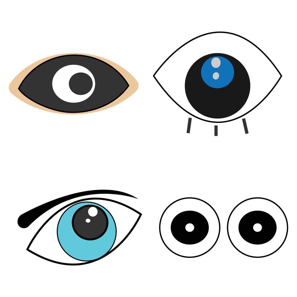 oog icoon vector