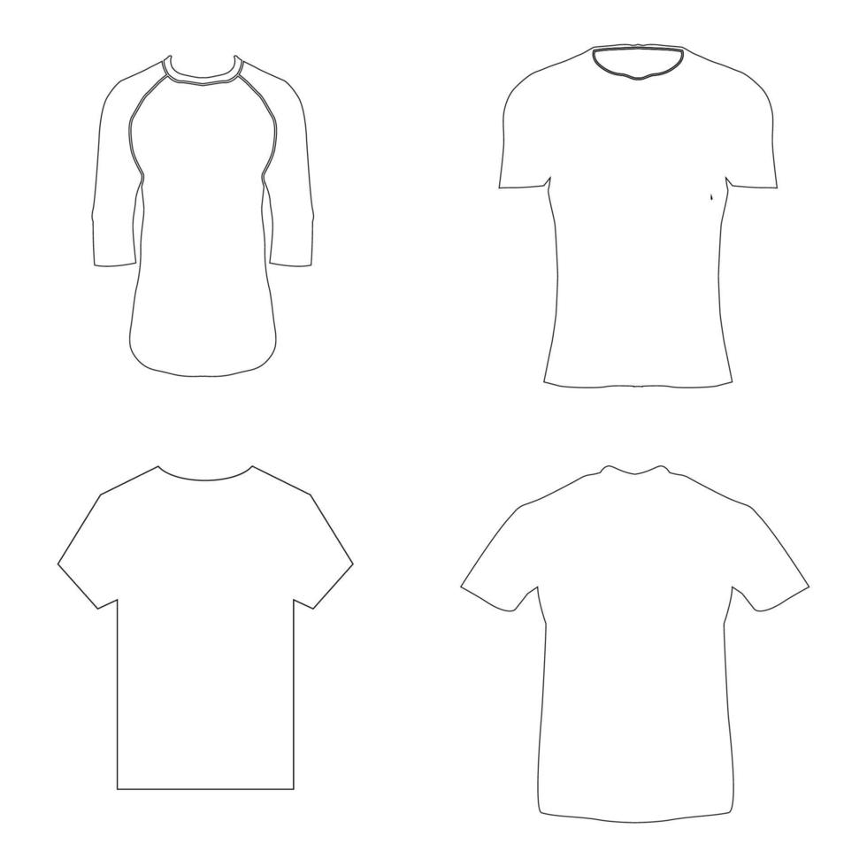 t-shirt icoon vector