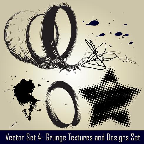 vector grunge set