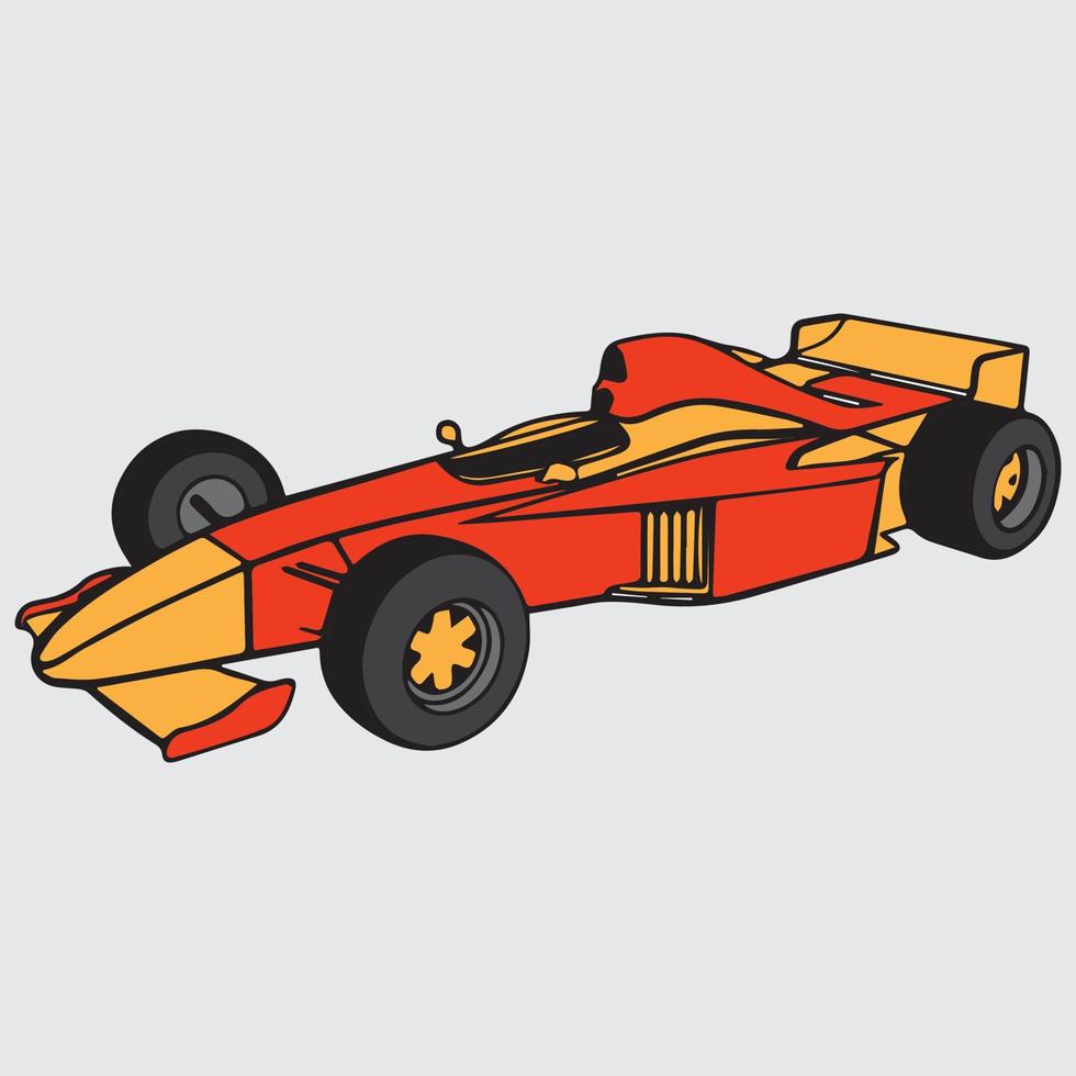 kunst, auto, racing vector