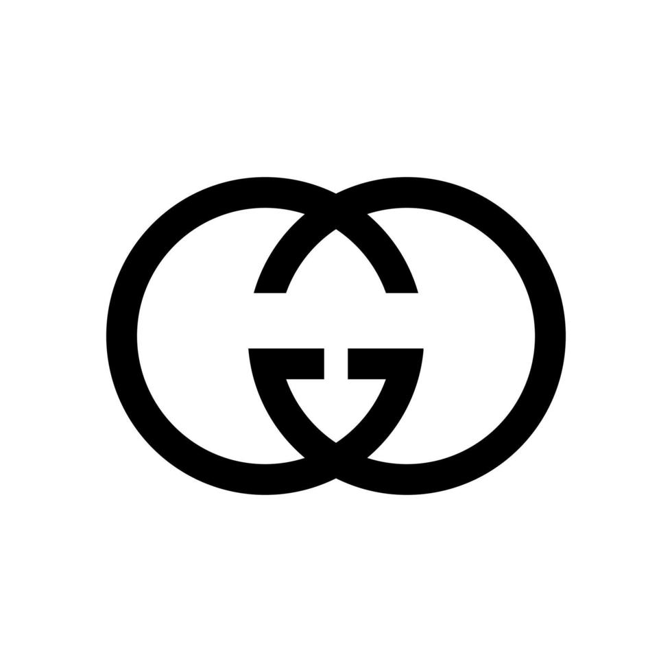 Gucci logo. redactioneel vector illustratie