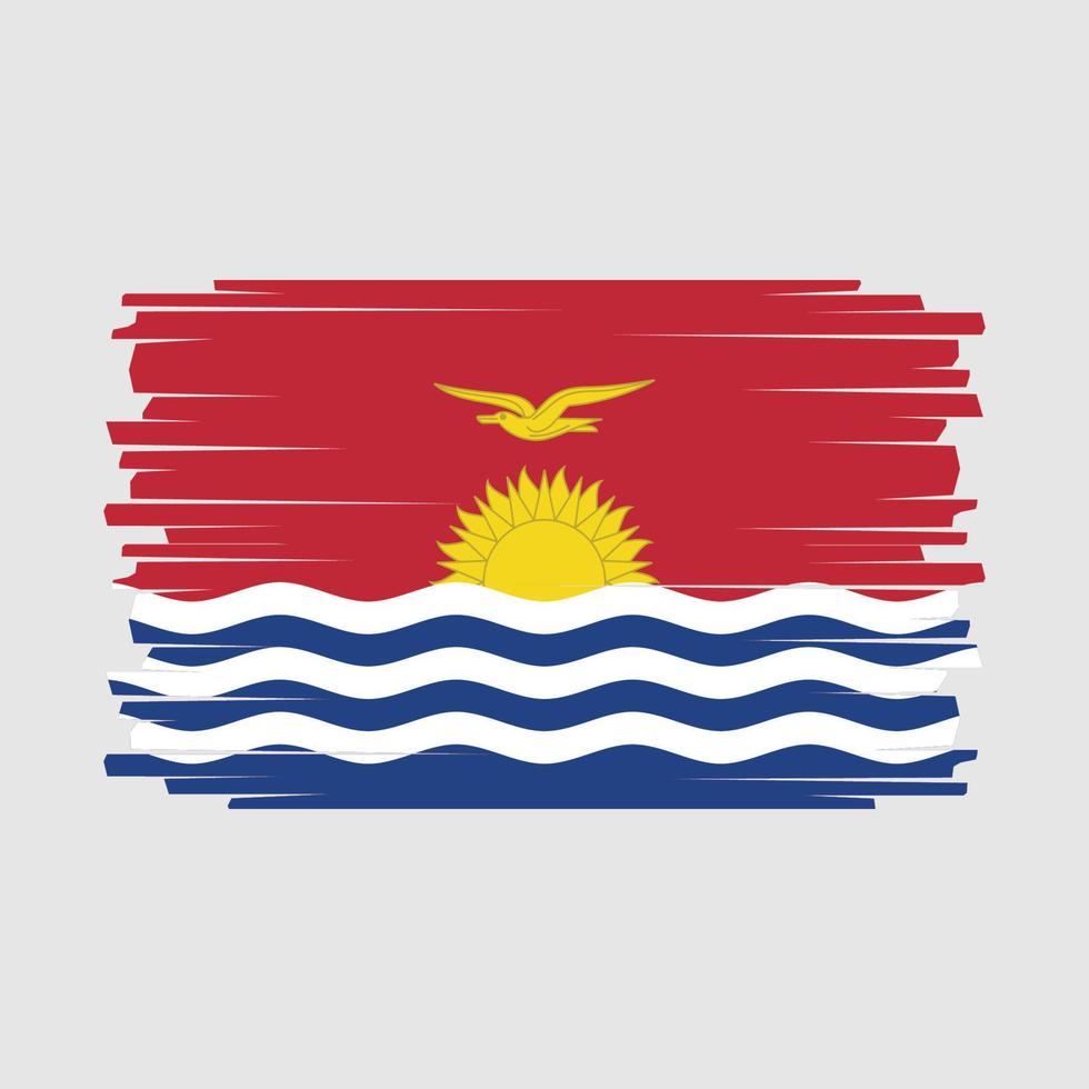 kiribati vlag vector