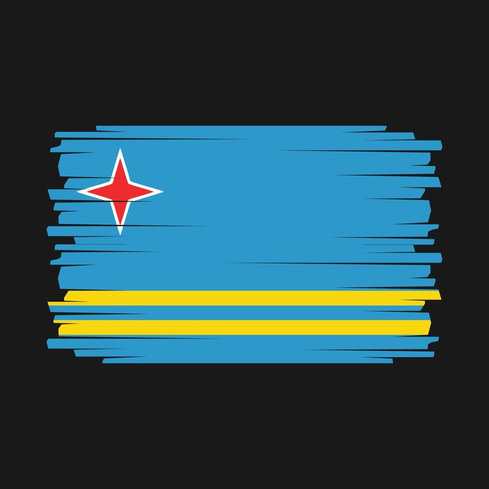 aruba vlag vector