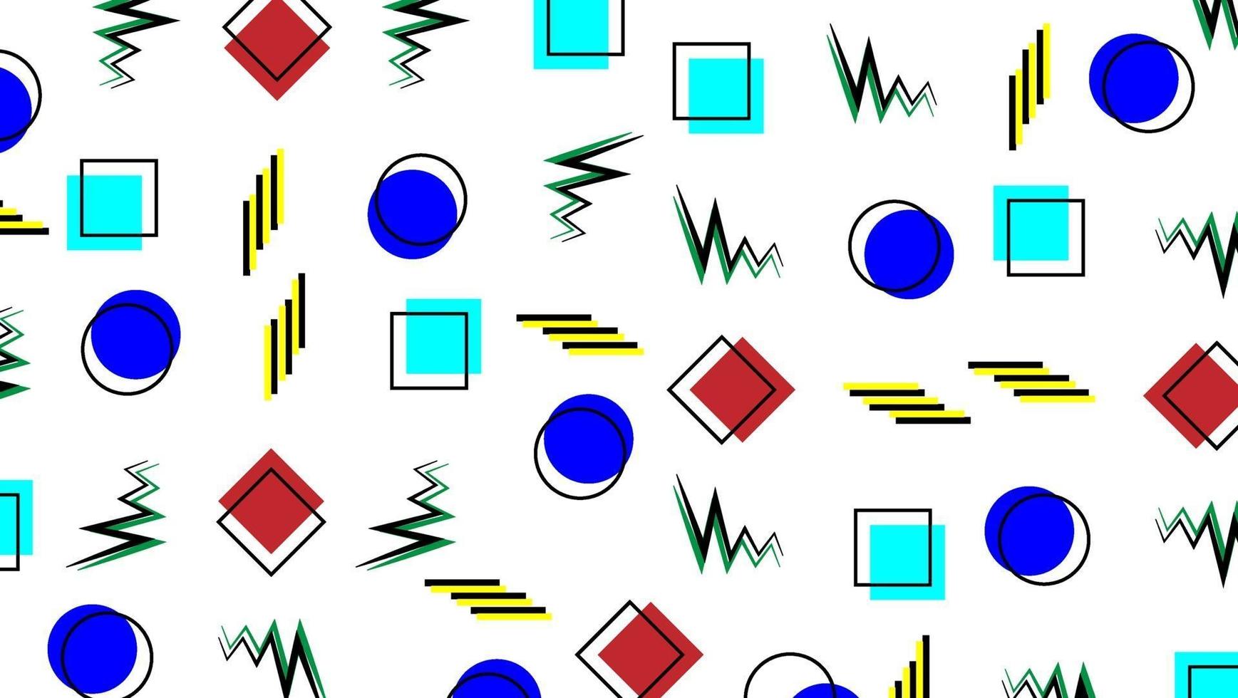 patroon met geometrische achtergrond vector